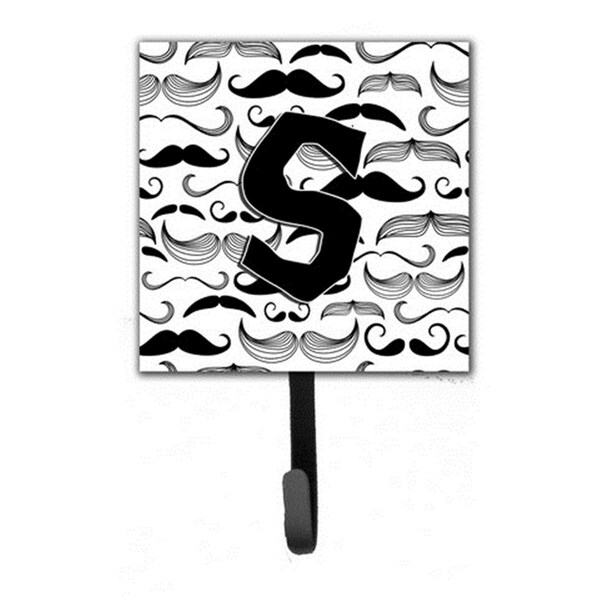 Jensendistributionservices Letter S Moustache Initial Leash & Key Holder - MI1659175
