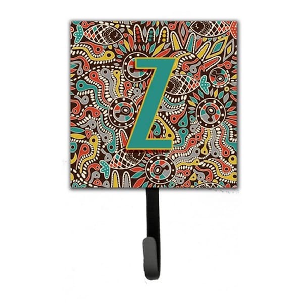 Jensendistributionservices Letter Z Retro Tribal Alphabet Initial Leash & Key Holder - MI1660930