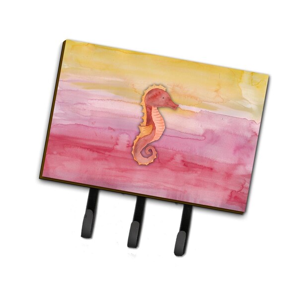 Jensendistributionservices Seahorse Watercolor Leash or Key Holder - MI1715341
