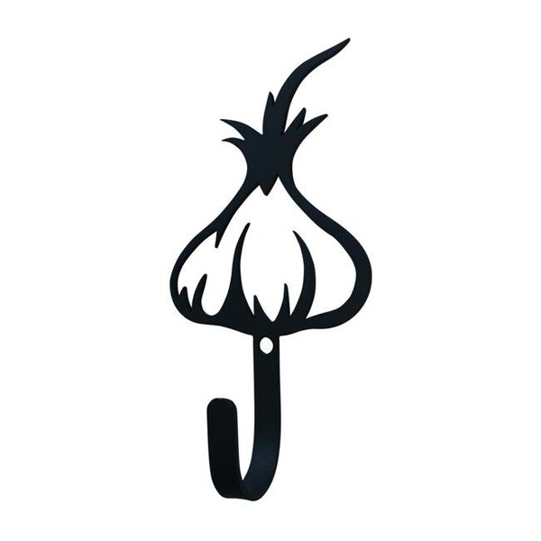 Village Wrought Iron Village Wrought Iron WH-352-S Garlic Wall Hook - Small - WH-352-S