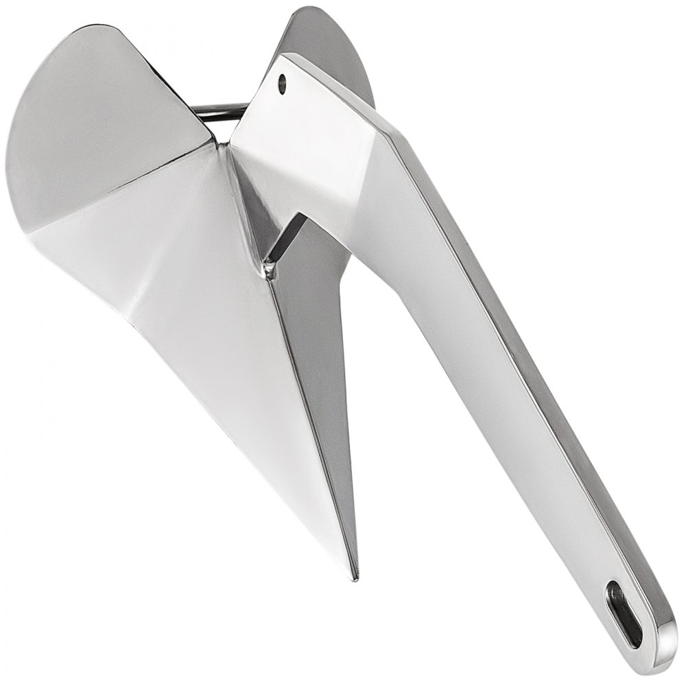 14lb 6.35 kg Stainless Steel Delta Style Boat Anchor Boats From 20-35 ft - CM14LBBXG00000001V0