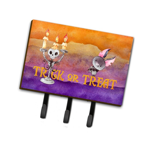 Carolines Treasures Halloween Trick or Treat Leash or Key Holder - BB7461TH68