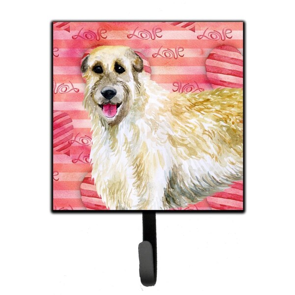 Jensendistributionservices Irish Wolfhound Love Leash or Key Holder - MI1654867
