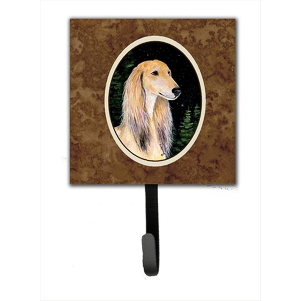 Micasa Starry Night Saluki Leash Holder Or Key Hook - MI232355