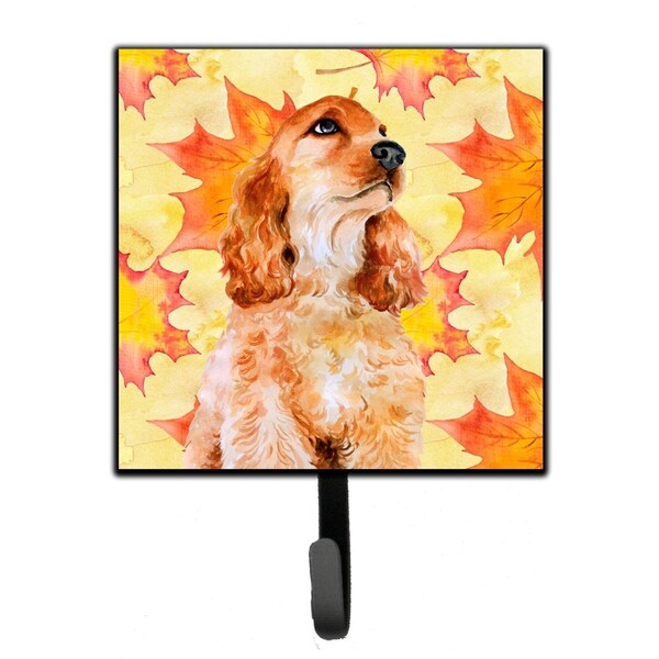 Carolines Treasures Cocker Spaniel Fall Leash or Key Holder - BB9967SH4