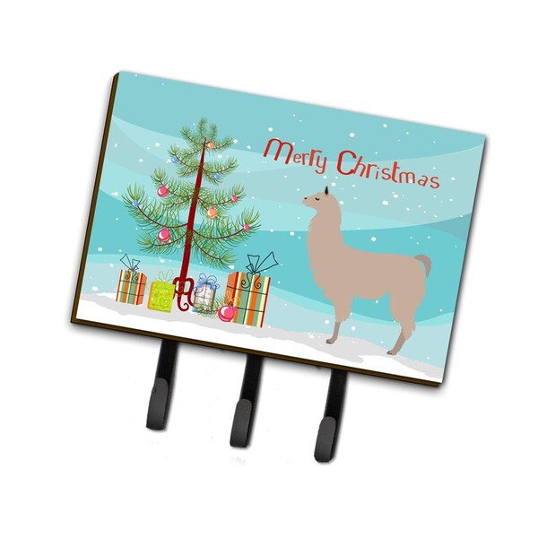 Carolines Treasures Llama Christmas Leash or Key Holder - BB9283TH68