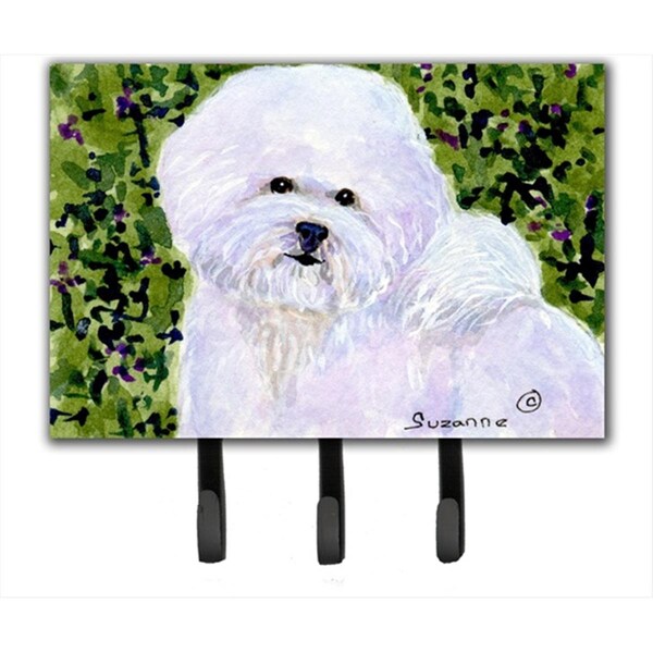 Carolines Treasures Bichon Frise Leash Holder or Key Hook - SS8817TH68