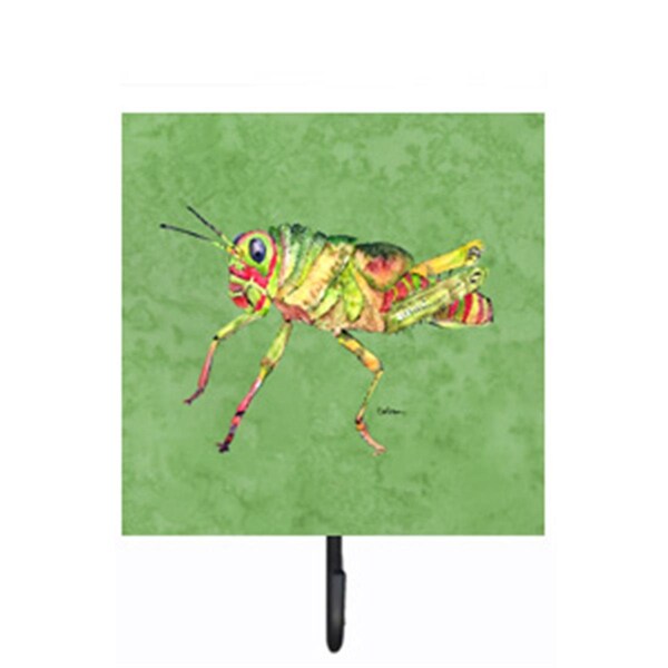 Carolines Treasures Grasshopper On Avacado Leash Or Key Holder - 8848SH4