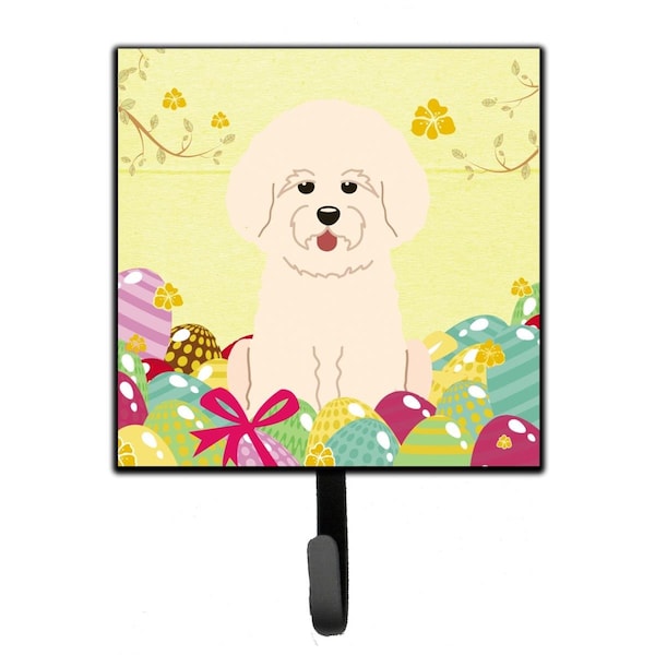 Carolines Treasures Easter Eggs Bichon Frise Leash or Key Holder - BB6075SH4