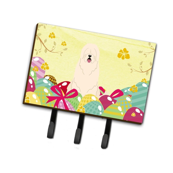 Carolines Treasures Easter Eggs South Russian Sheepdog Leash or Key Holder - BB6024TH68
