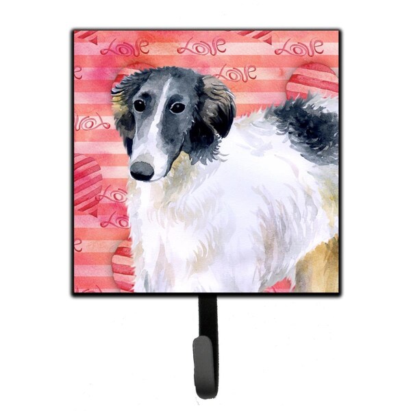 Carolines Treasures Borzoi Love Leash or Key Holder - BB9759SH4