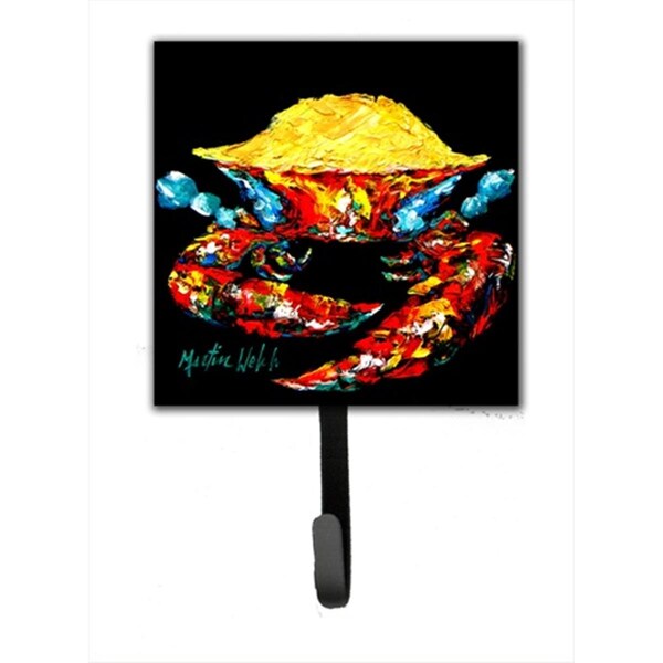 Jensendistributionservices Crab Black Gold Leash Or Key Holder - MI1707255