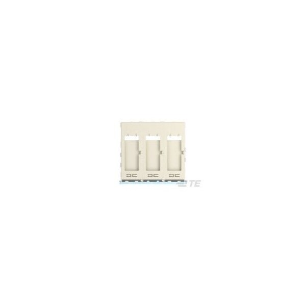 Ensamble de jaula 1x3 BHND Bezel QSFP28 de Te Connectivity - 2173238-1