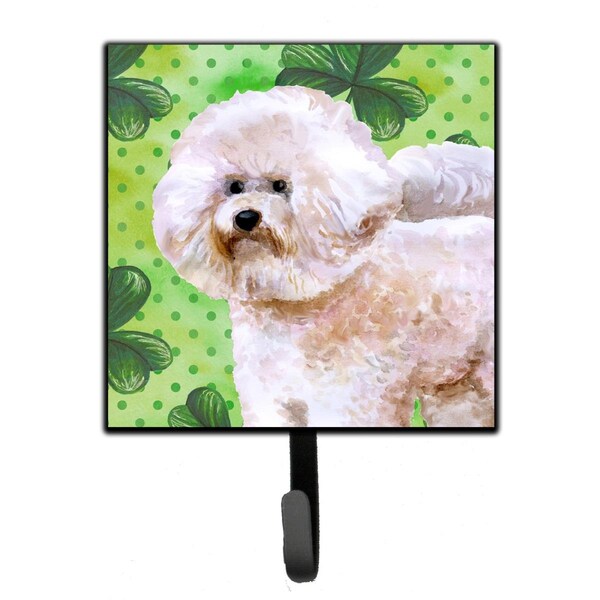 Carolines Treasures Bichon Frise No. 2 St Patricks Leash or Key Holder - BB9879SH4
