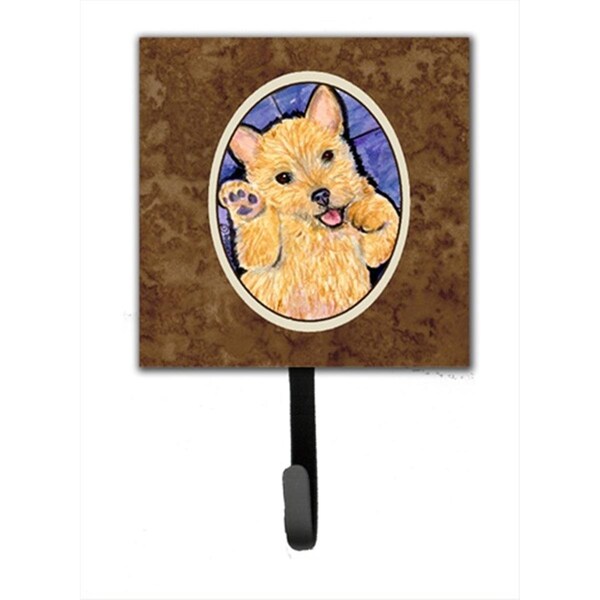 Jensendistributionservices 4.25 x 6 in. Norwich Terrier Leash Or Key Hook - MI1712443