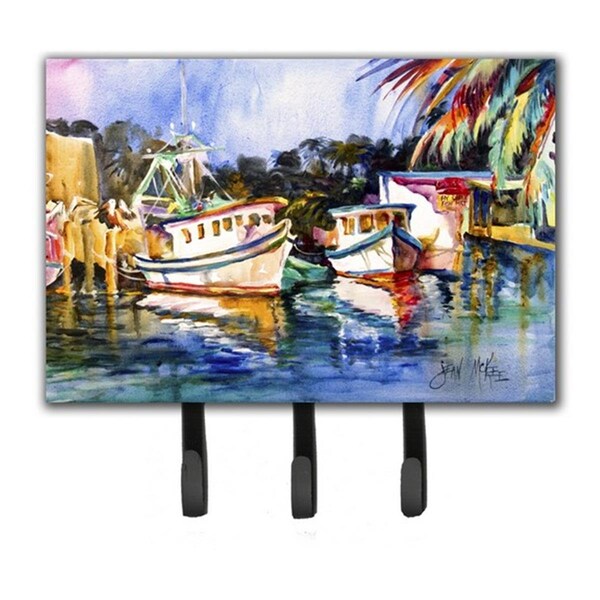 Carolines Treasures Carolines Treasures JMK1045TH68 Fly Creek Fish Market Leash & Key Holder - JMK1045TH68