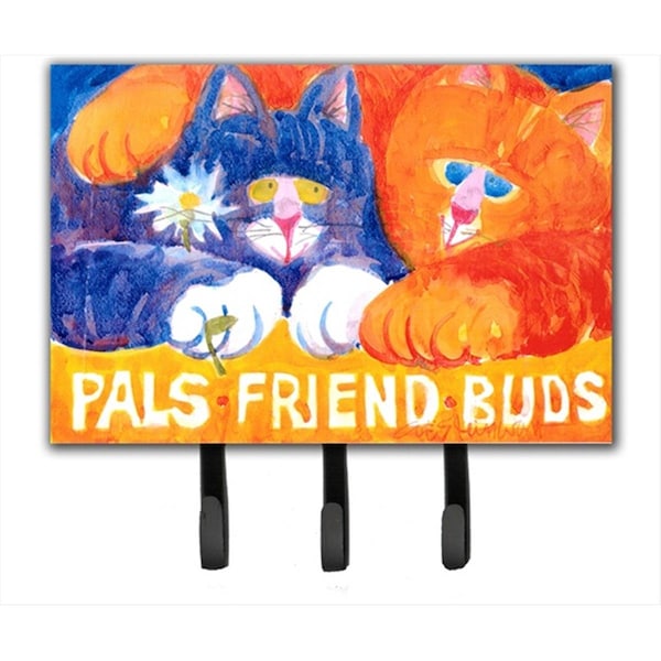 Carolines Treasures Cats Pals Friends Buds Leash Holder or Key Hook - 6029TH68
