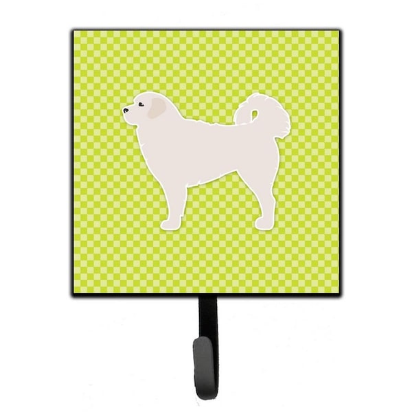 Jensendistributionservices Polish Tatra Sheepdog Checkerboard Green Leash or Key Holder - MI1715034