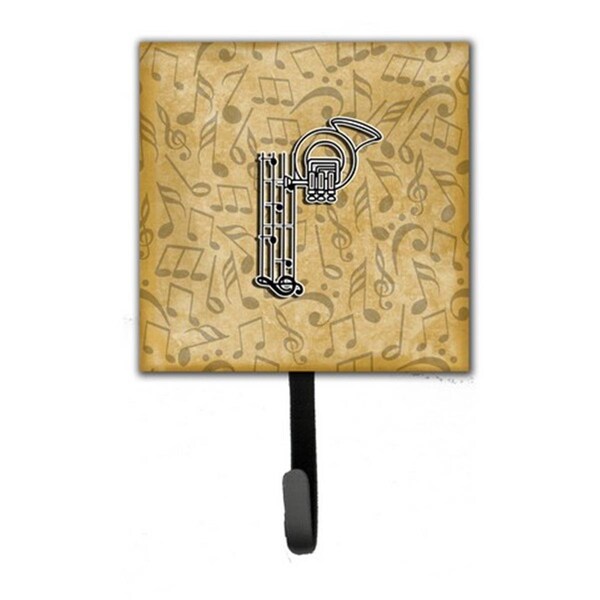 Jensendistributionservices Letter P Musical Instrument Alphabet Leash & Key Holder - MI1659483