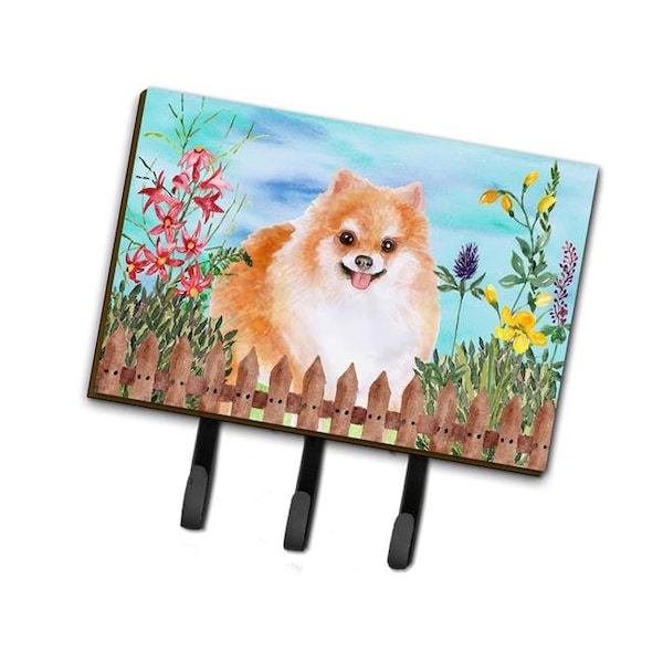 Carolines Treasures Carolines Treasures CK1278TH68 Pomeranian No.2 Spring Leash or Key Holder - CK1278TH68