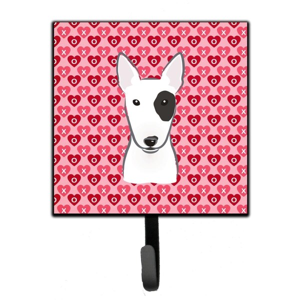 Jensendistributionservices Bull Terrier Hearts Leash or Key Holder - MI1714578
