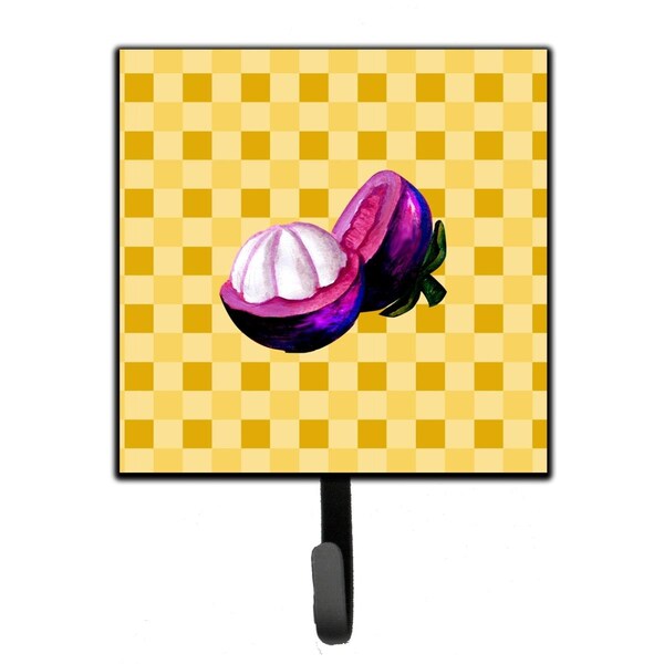 Carolines Treasures Mangosteen Sliced on Basketweave Leash or Key Holder - BB7235SH4