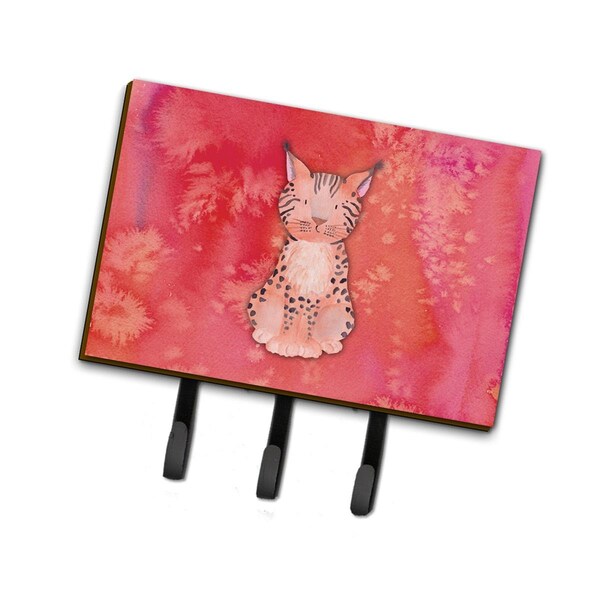 Carolines Treasures Lynx Watercolor Leash or Key Holder - BB7397TH68