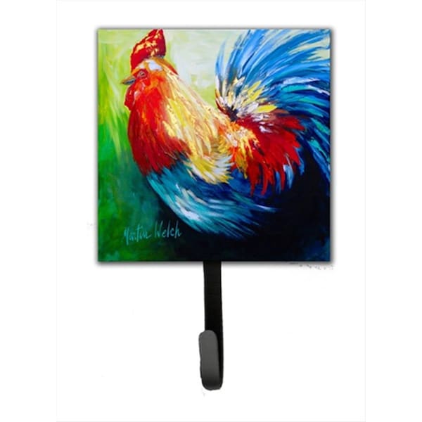 Jensendistributionservices Bird - Rooster Chief Big Feathers Leash Or Key Holder - MI1654849