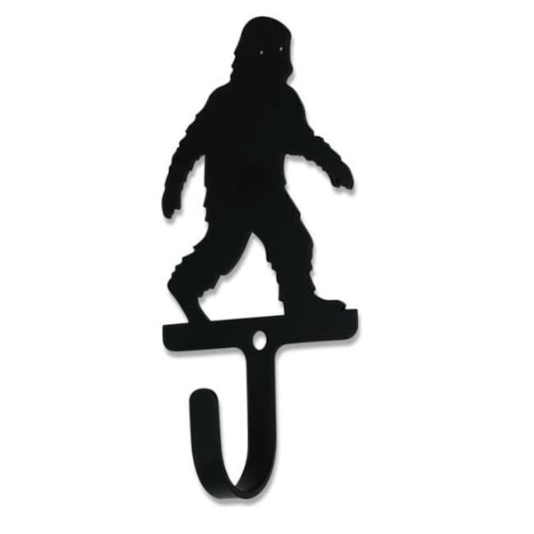 Village Wrought Iron Village Wrought Iron WH-378-S Big Foot Child Wall Hook - Small - WH-378-S
