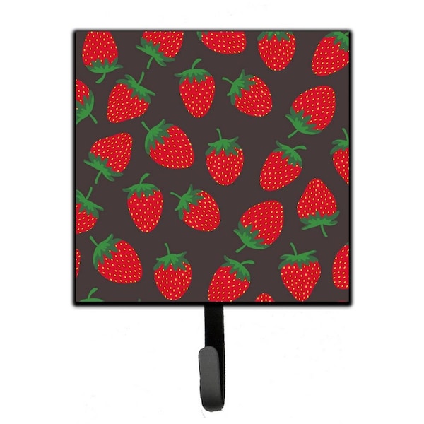 Jensendistributionservices Strawberries on Grey Leash or Key Holder - MI2087107