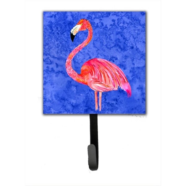 Jensendistributionservices Bird - Flamingo Leash Holder Or Key Hook - MI1711256