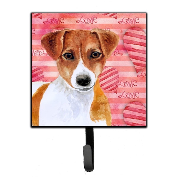 Jensendistributionservices Jack Russell Terrier Love Leash or Key Holder - MI1717206