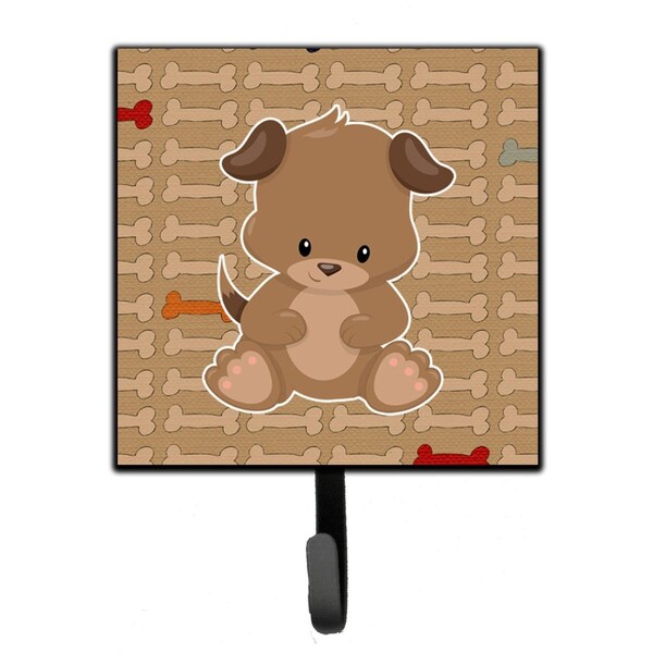 Jensendistributionservices Puppy on Brown Bones Leash or Key Holder - MI1715159