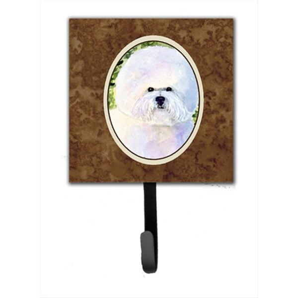 Jensendistributionservices 4.25 x 6 in. Bichon Frise Leash Or Key Hook - MI1712445