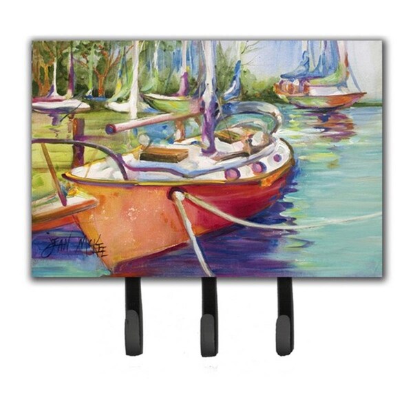 Jensendistributionservices Red Sailboat Leash & Key Holder - MI1715751