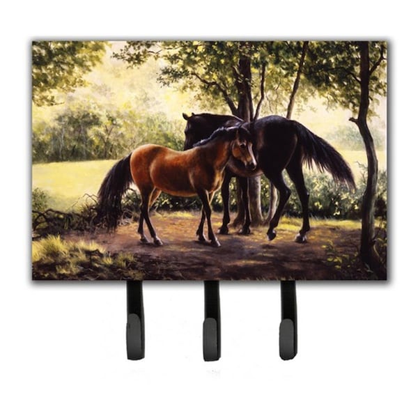 Micasa Horses by Daphne Baxter Leash or Key Holder - MI755862