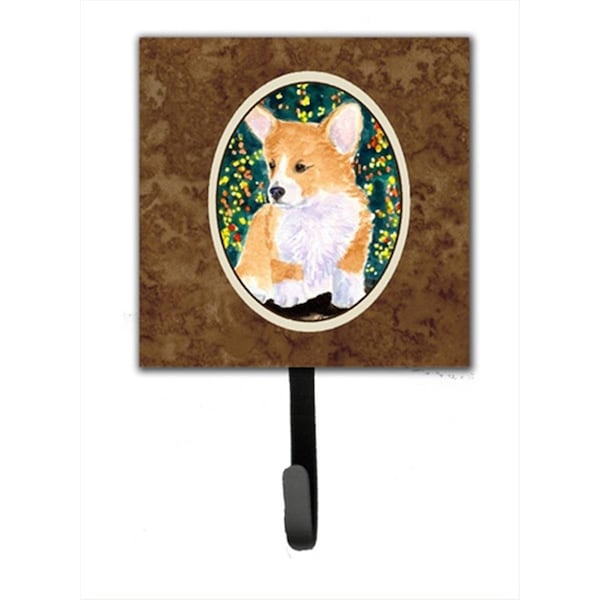 Jensendistributionservices 4.25 x 6 in. Corgi Leash Or Key Hook - MI1713606