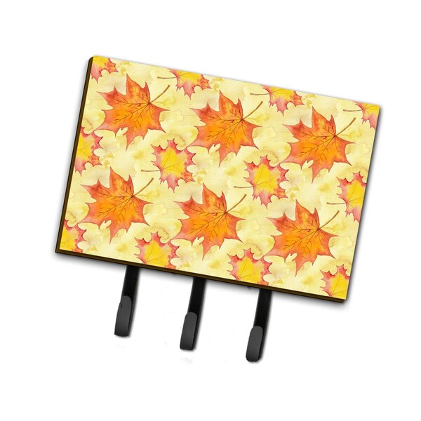 Jensendistributionservices Fall Leaves Scattered Leash or Key Holder, 6 x 2 x 9 in. - MI1711150