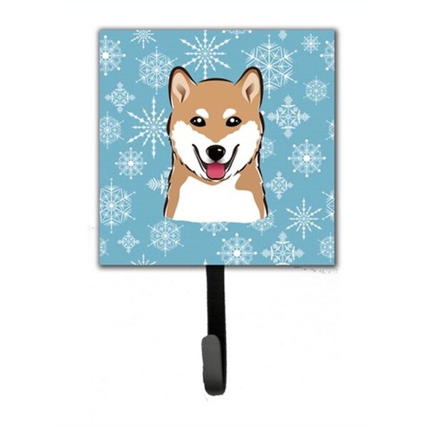 Jensendistributionservices Snowflake Shiba Inu Leash & Key Holder - MI1715800