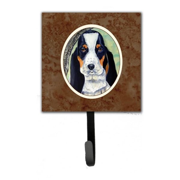 Jensendistributionservices Basset Hound on the Branch Leash or Key Holder - MI626502