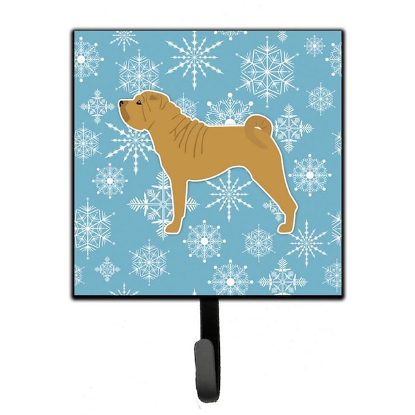 Jensendistributionservices Winter Snowflake Shar Pei Merry Leash or Key Holder - MI1711103