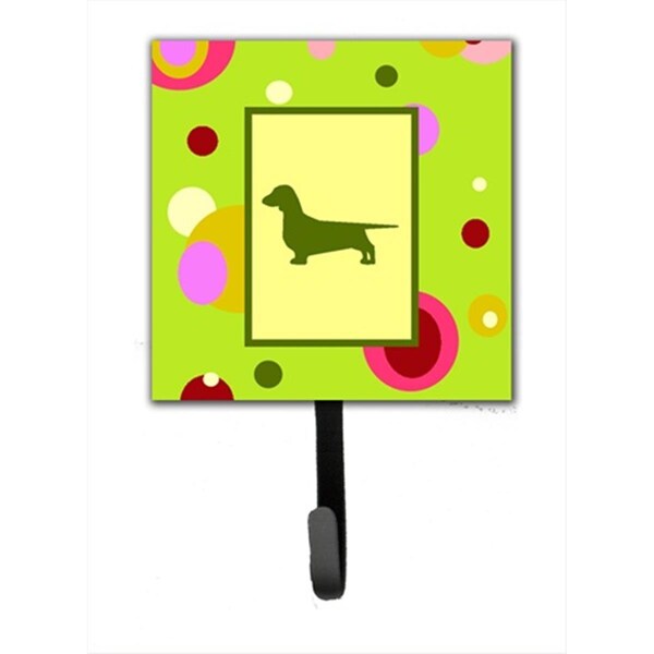 Jensendistributionservices 4.25 x 6 in. Dachshund Leash Or Key Hook - MI1657569