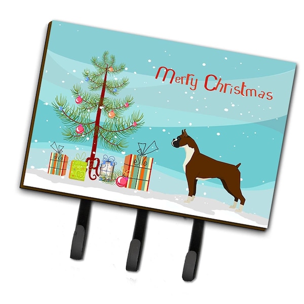 Carolines Treasures Boxer Christmas Tree Leash or Key Holder - CK3526TH68