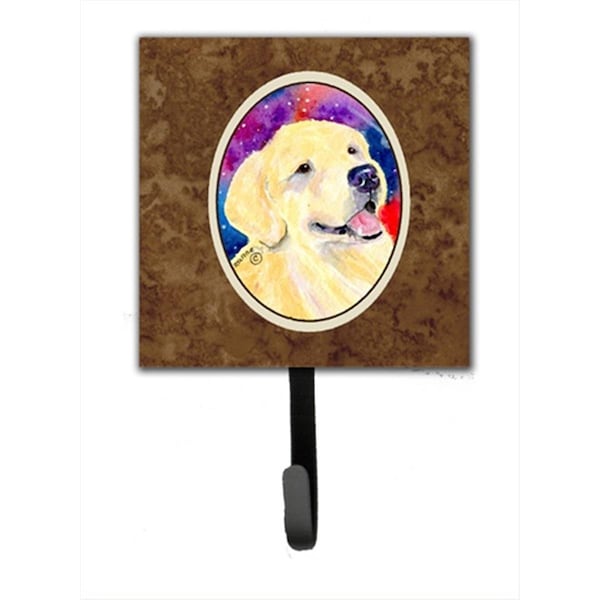 Micasa 4.25 x 6 in. Golden Retriever Leash Or Key Hook - MI712890
