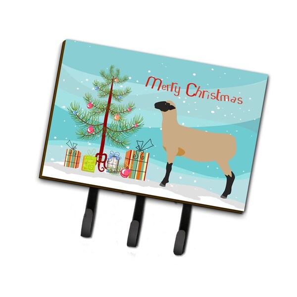 Carolines Treasures Hampshire Down Sheep Christmas Leash or Key Holder - BB9343TH68