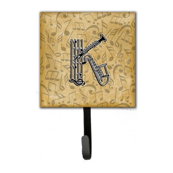 Jensendistributionservices Letter K Musical Instrument Alphabet Leash & Key Holder - MI1656797