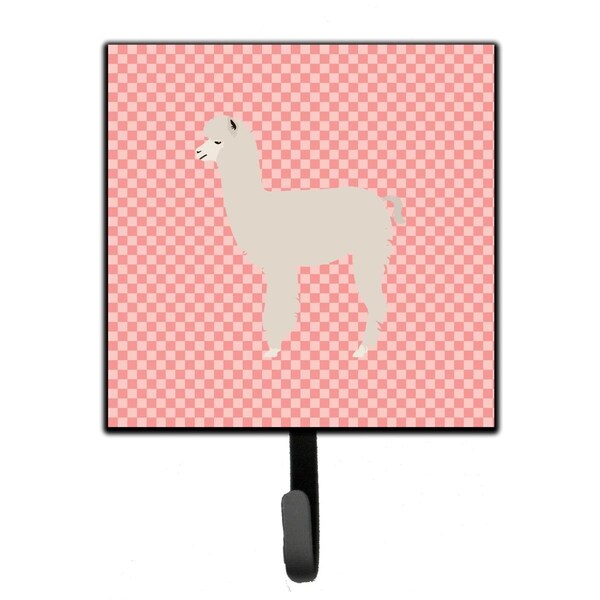 Jensendistributionservices Alpaca Pink Check Leash or Key Holder - MI1656302