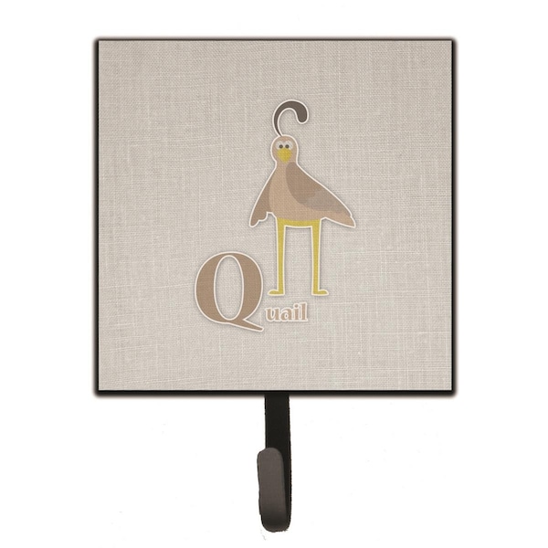 Carolines Treasures Alphabet Q For Quail Leash or Key Holder - BB5742SH4