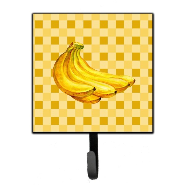 Jensendistributionservices Banana Bunch on Basketweave Leash or Key Holder - MI1714353
