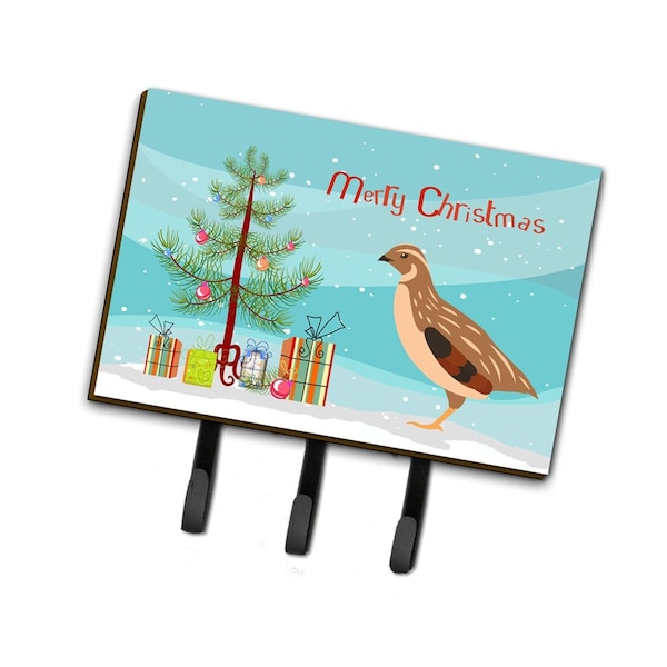 Carolines Treasures Golden Phoenix Quail Christmas Leash or Key Holder - BB9322TH68